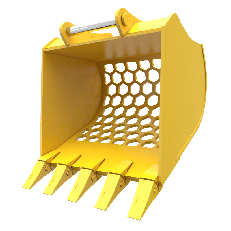 【完全油圧式】ハニカムスケルトンバケット HSK-122-HP HEX100