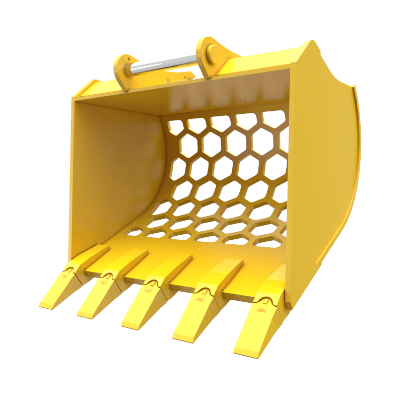 【完全油圧式】ハニカムスケルトンバケット HSK-37-HP HEX80