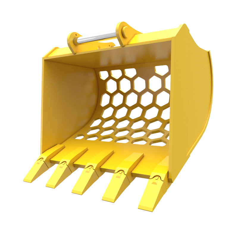 【完全油圧式】ハニカムスケルトンバケット HSK-37-HP HEX80
