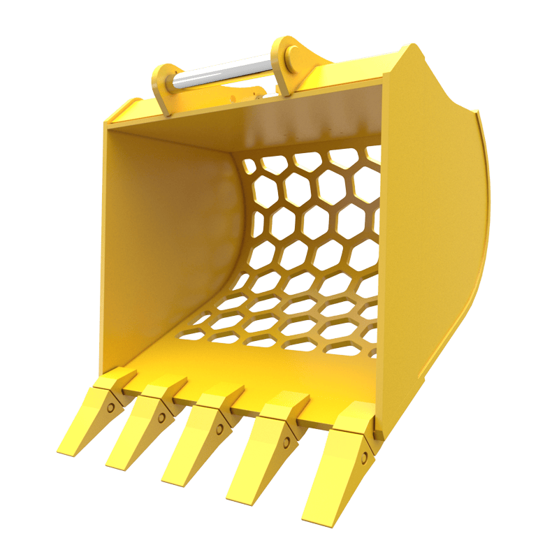 【完全油圧式】ハニカムスケルトンバケット HSK-62-HP HEX100